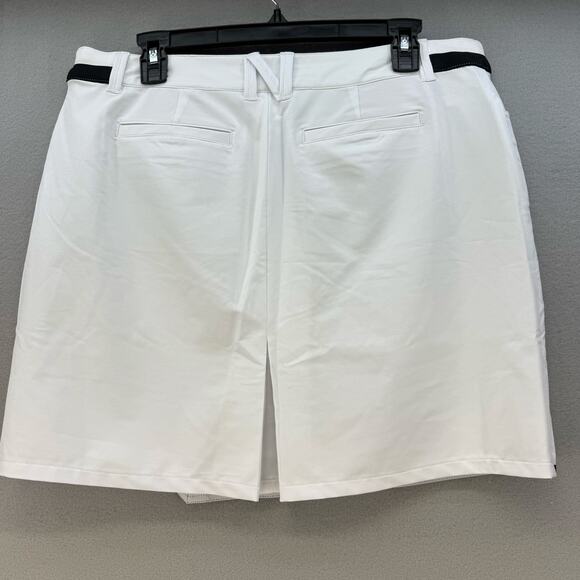 N'Vo by Lanctot Skort Women's 10 Size White Black Golf Skort Pickleball Golf EUC - Picture 2 of 13